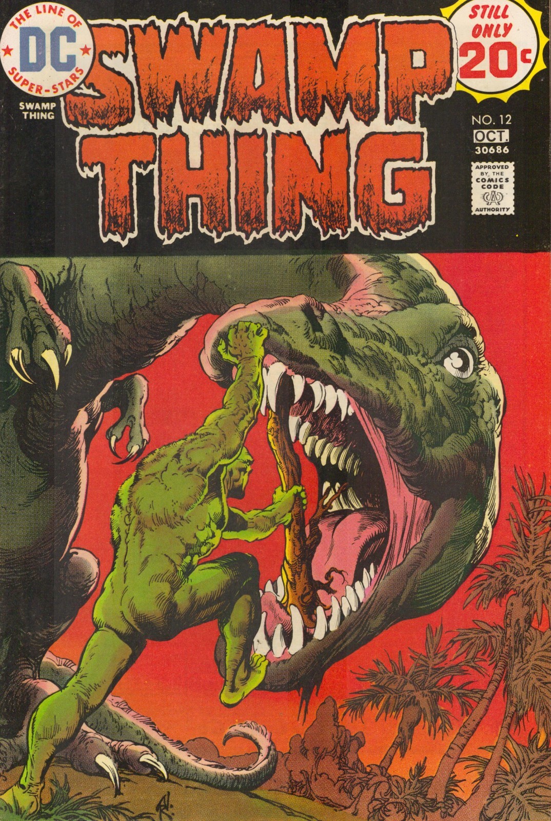 50260: DC Comics SWAMP THING #12 VF+ Grade