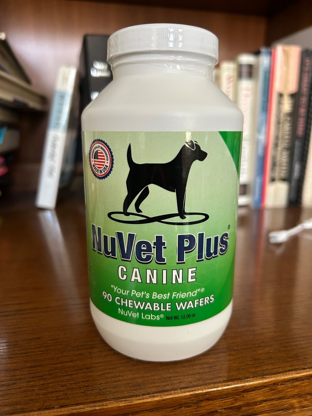 NuVet Plus Canine - 90 Wafers - New & Sealed - Free Shipping - Exp: 09/27