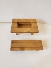 Japan Sylvanian Families TABLE w/ BENCH Dollhouse Miniature Figure Toy