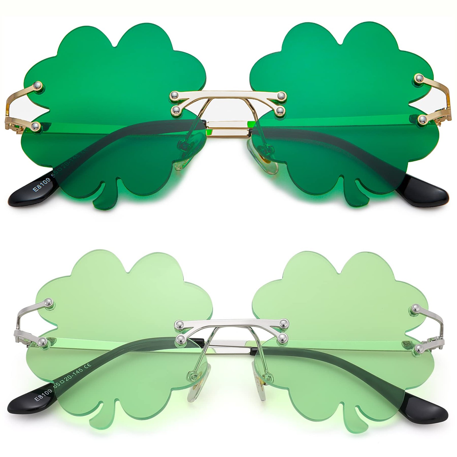 Hycredi St. Medium, 2 Pack - Four Leaf/Light Green + Leaf/Green 