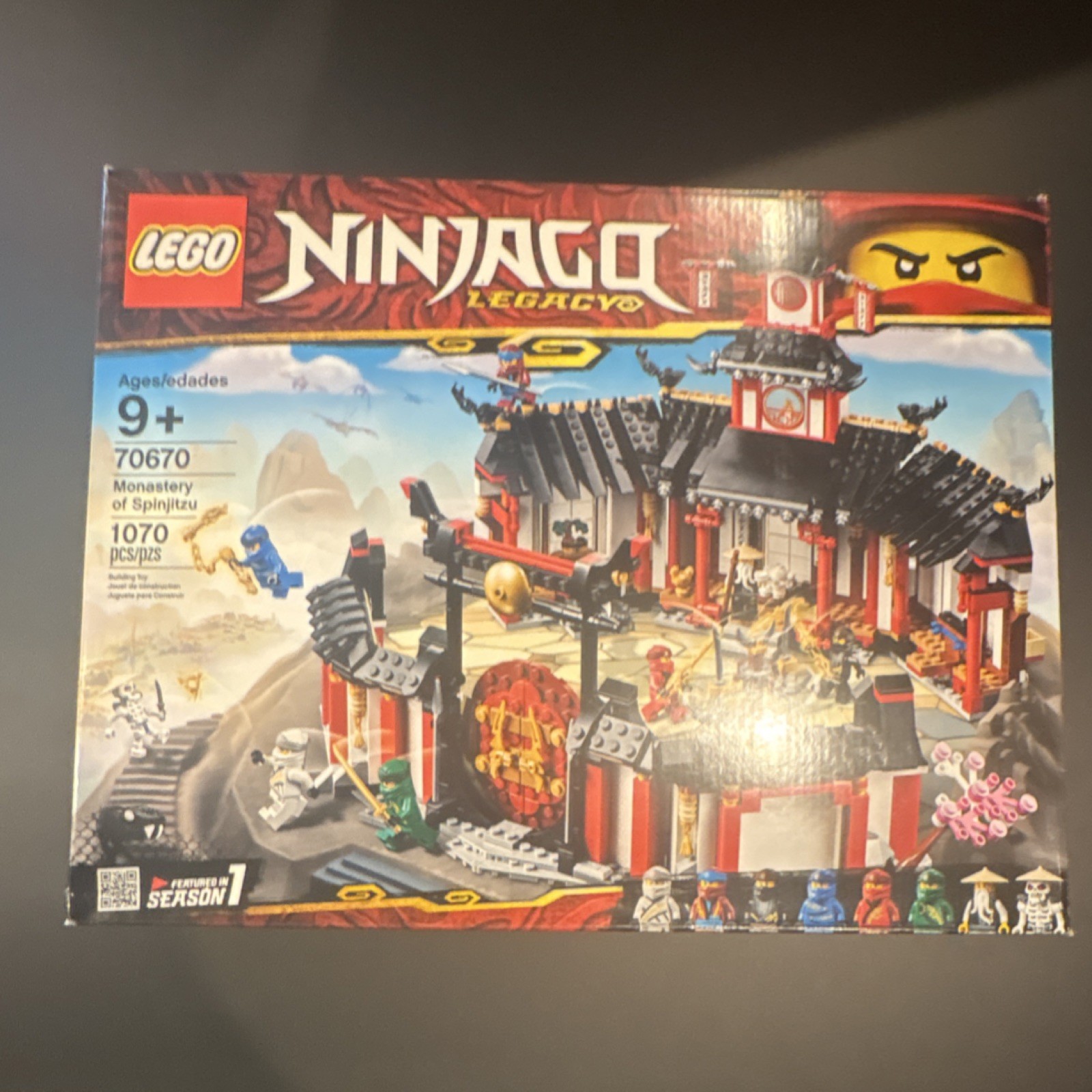 LEGO 70670 Monastery Of Spinjitsu Sealed 