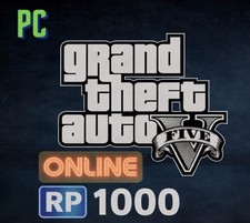1000 RP - GTA V ONLINE LEGACY  - PC ONLY - HMU FOR INFO 