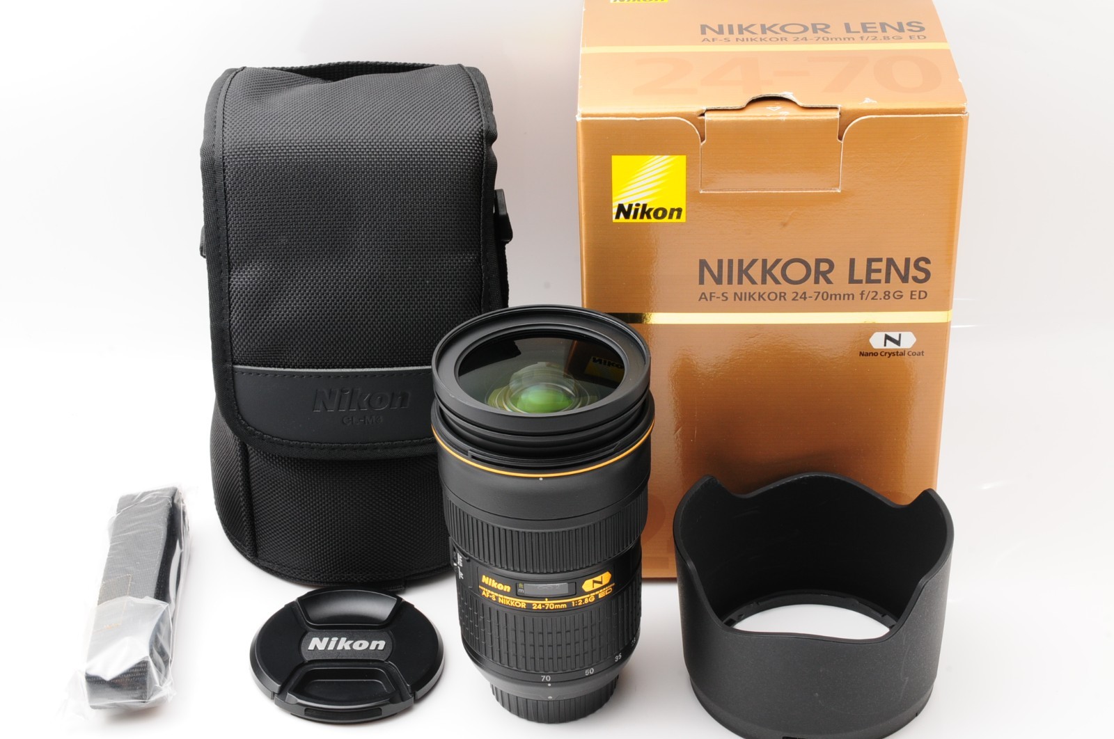 [MINT in Box] Nikon AF-S NIKKOR 24-70mm F2.8G ED N Lens SWM IF Nano JAPAN #68