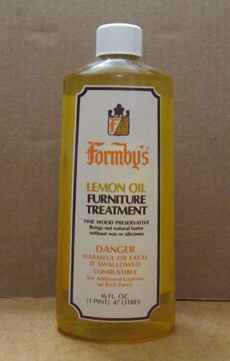 Formby's Lemon Oil Furniture Treatment Fine Wood Preservative [16 fl oz Bottle]