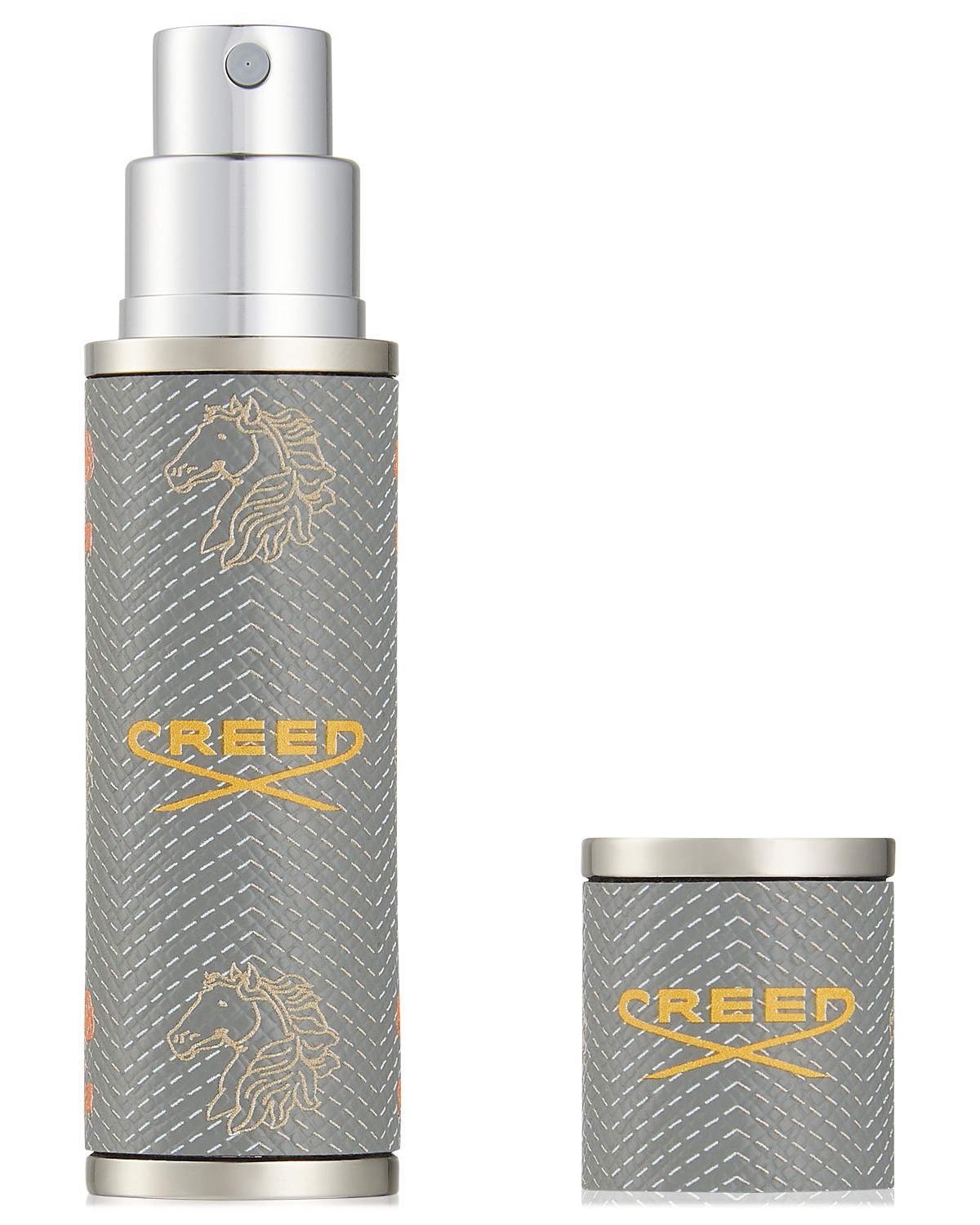 CREED-Leather Refillable Travel Atomizer Grey, 0.16 oz.|20428