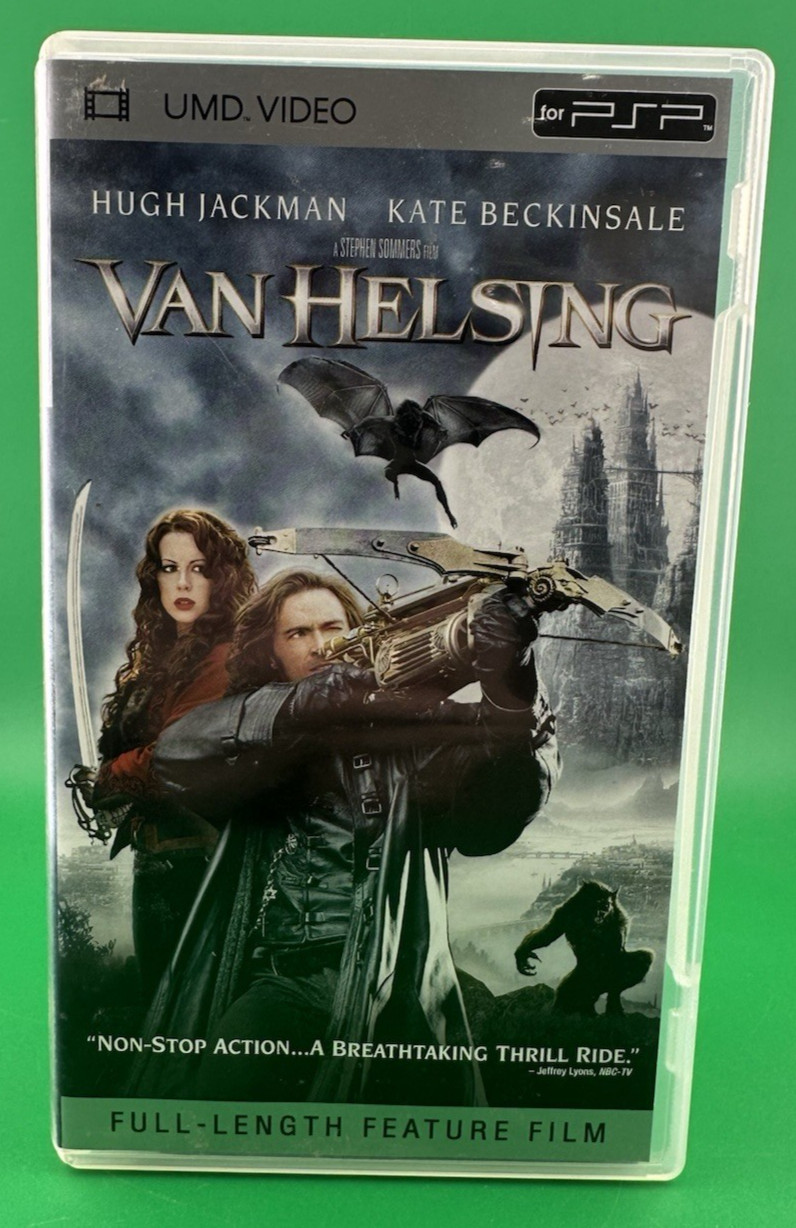 Van Helsing (UMD, 2005) PSP PlayStation Portable Movie w/ Case