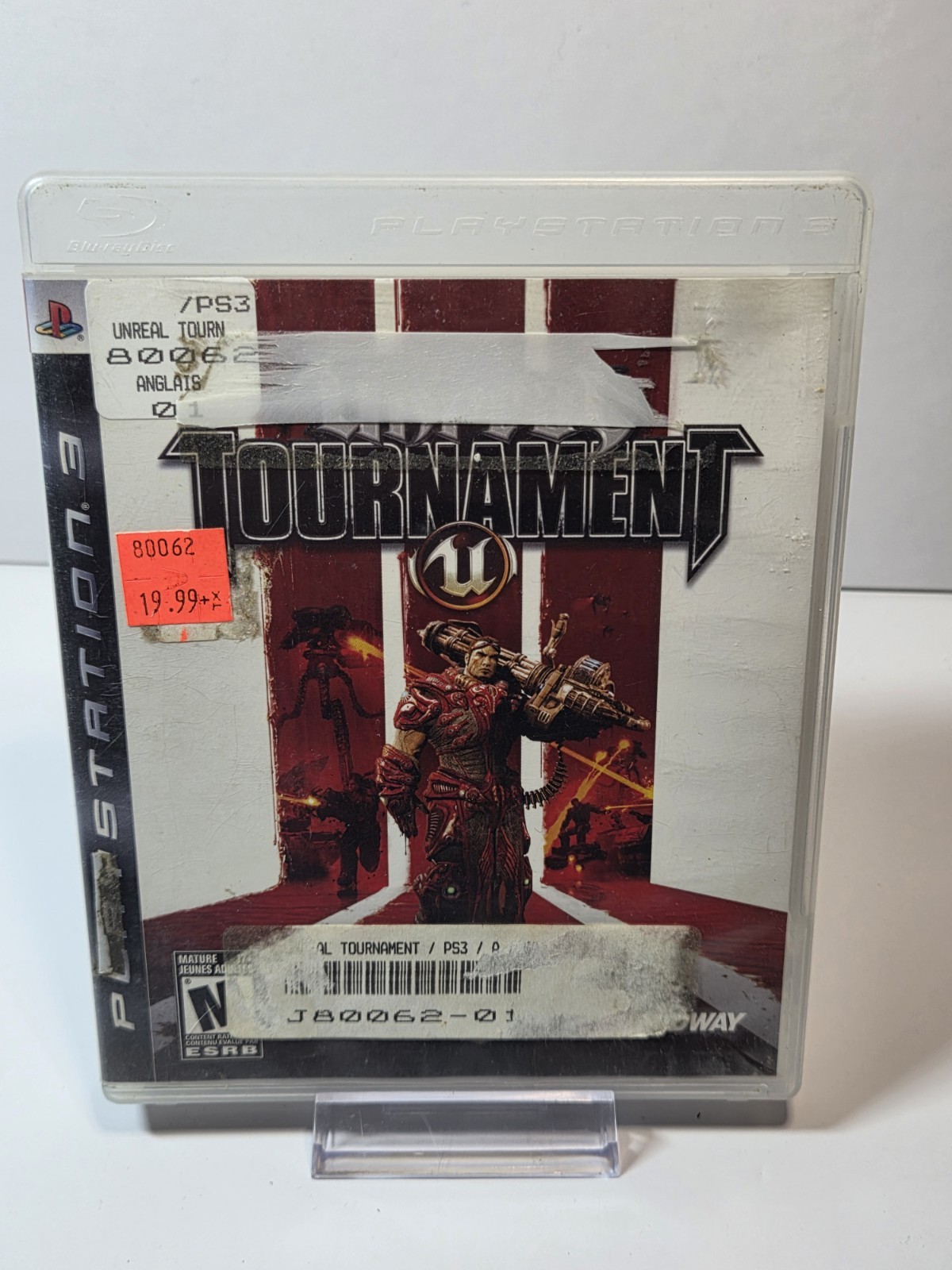 Unreal Tournament III (Sony PlayStation 3, 2007) COMPLETE Manual  Cd Clean