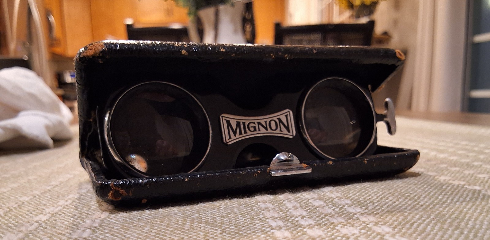 Vintage Mignon HP Folding Binoculars Opera Glasses
