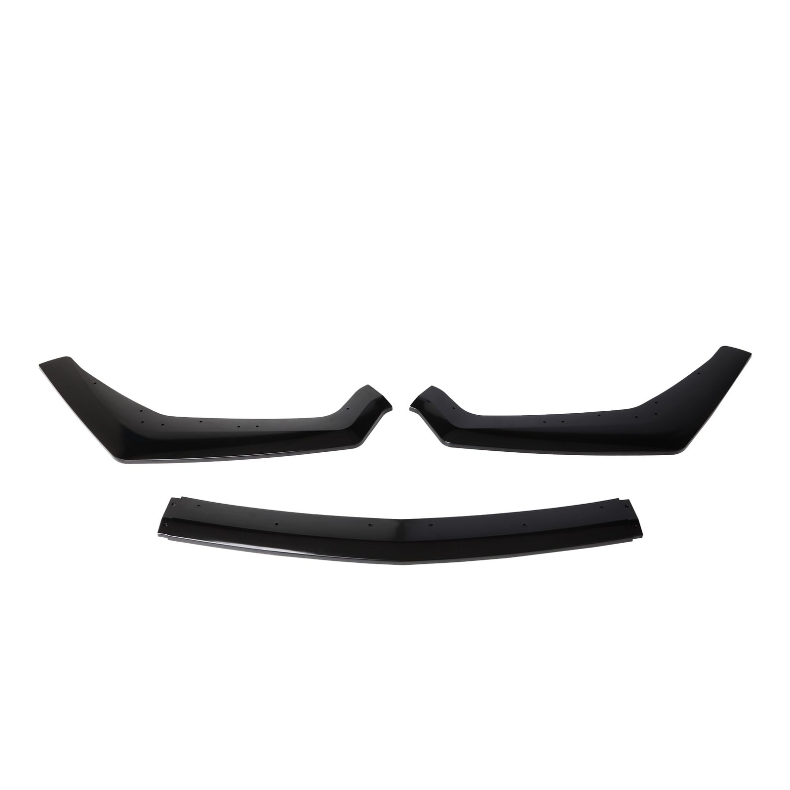  New Black Front Bumper Lip Splitter Fits for Mus-Tang（OL-YTQ0070BK251104）