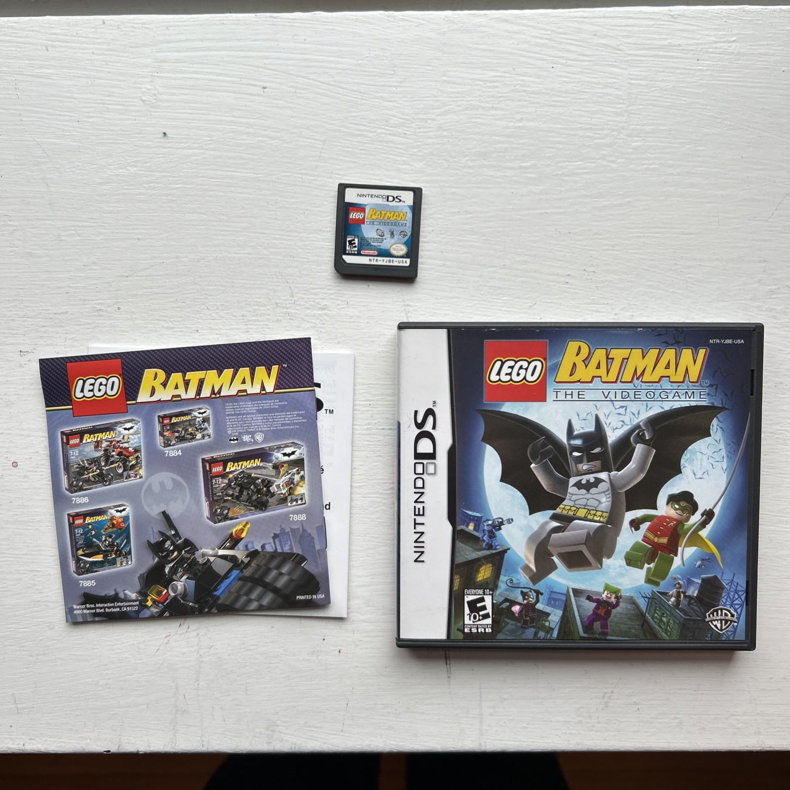 LEGO Batman: The Videogame (Nintendo DS, 2008) - CIB TESTED WORKING!