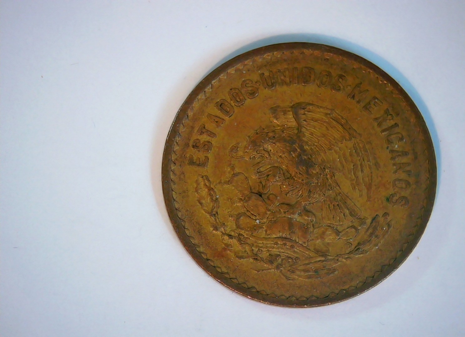 Mexico 1951 1 Centavo Mexico Centavo (Miguel Hidalgo; Eagle and Snake) Coin