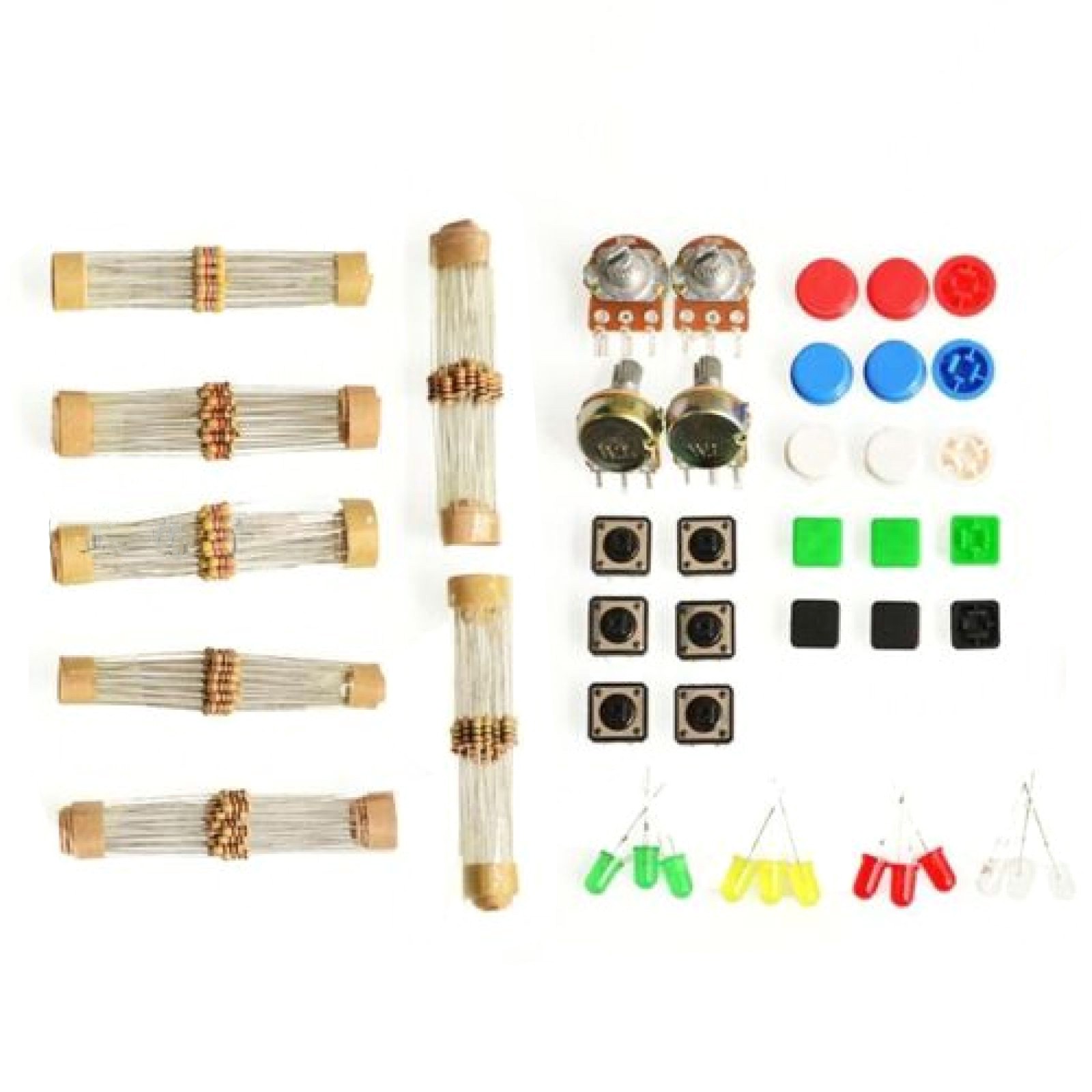 New Electronic Parts Pack KIT for ARDUINO component Resistors Switch Button
