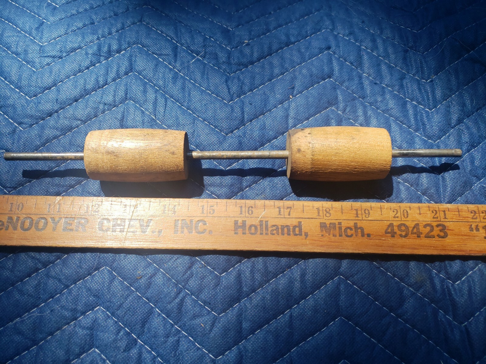 Pump Organ Bellow Strap Pulleys #0822