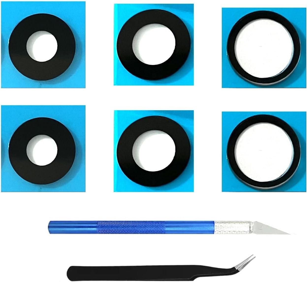 2Set Rear Camera Back Lens Glass Replacement Parts for iPhone 13 Pro iPhone 13