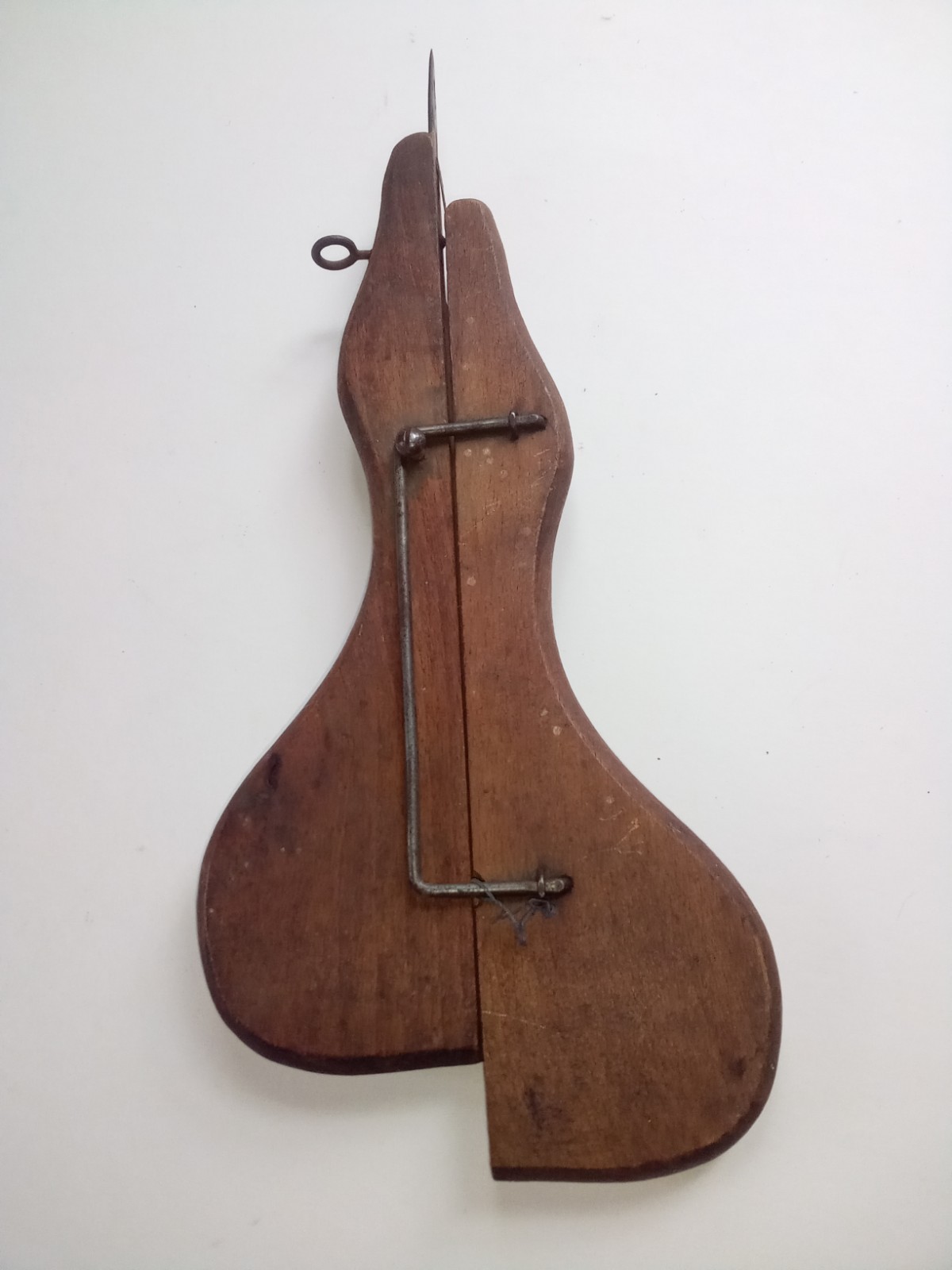 Antique Wooden Rope Fid Splicing Tool Maritime Sail Maker Marked ROSS 1881 PAT