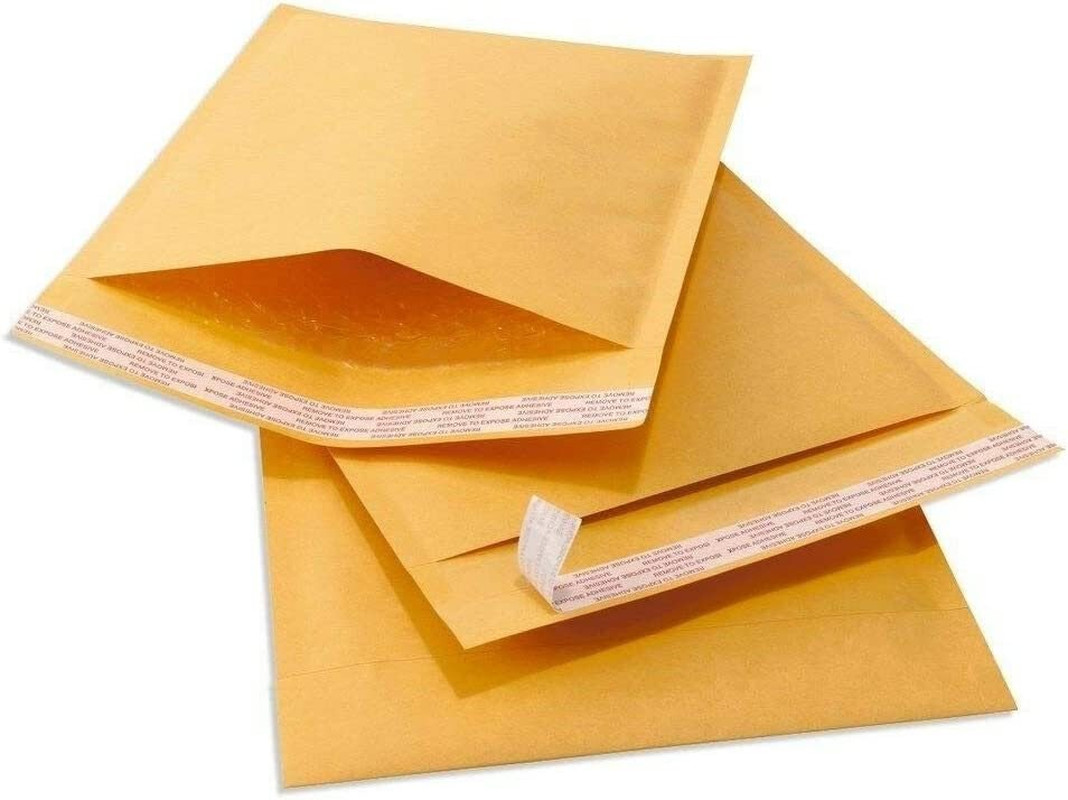  10 #0 6X10 Kraft Paper Bubble Padded Envelopes Mailers Shipping Case 6