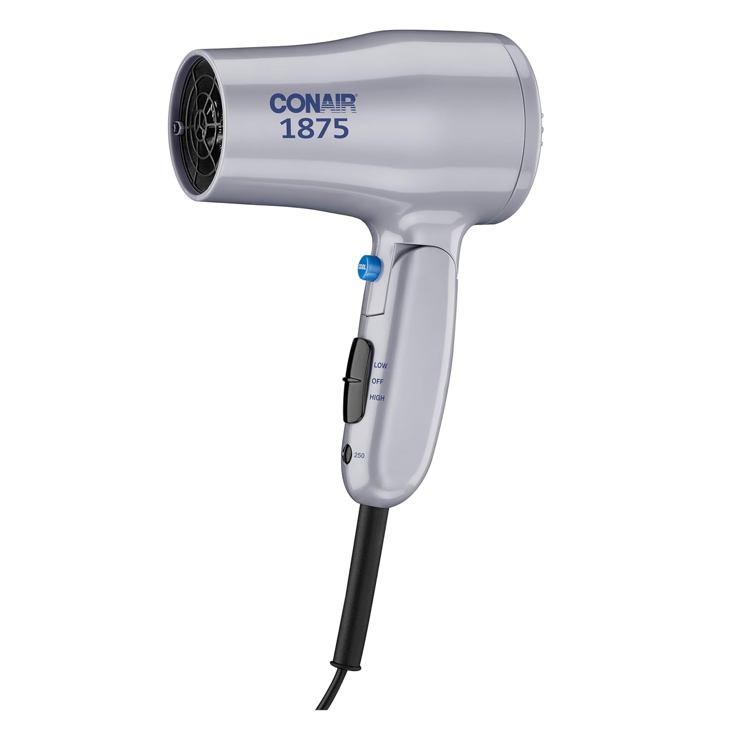 Compact Hair Dryer with Folding Handle, 1875W Travel Blow Dryer with Diffuser an