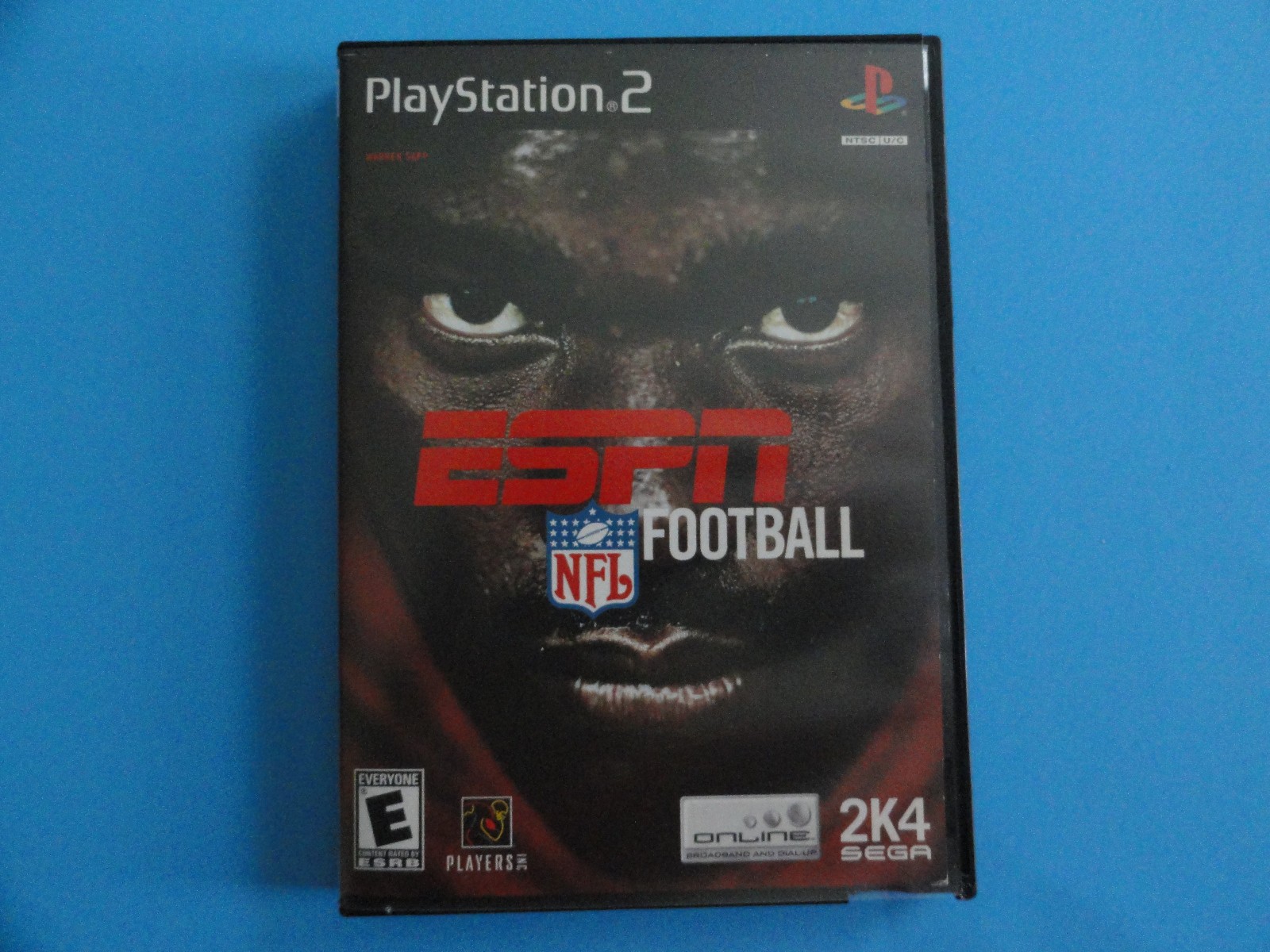 PS2 ESPN FOOTBALL COVER ART IN BLOCKBUSTER VIDEO CASE