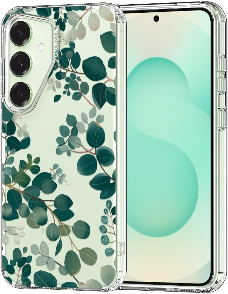 Case for Samsung Galaxy S25 Plus/Galaxy S24 Plus, Clear TPU Bumper Phone Case Co