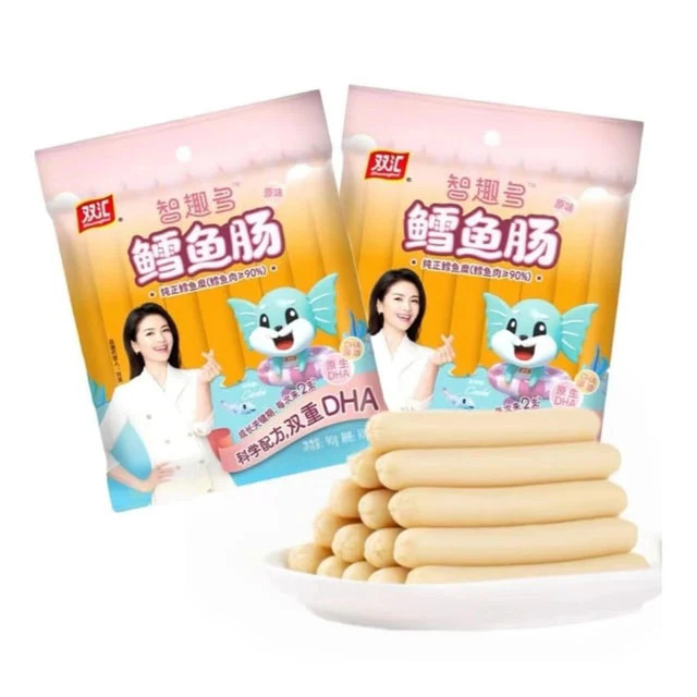 shuanghui Codfish Sausage 90g*2 Bags 18 Pieces