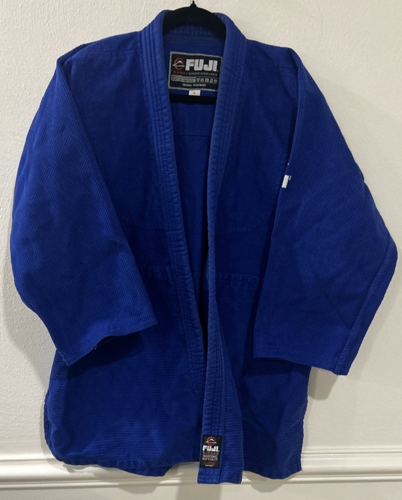 Fuji Kimono Blue MMA Jiu Jitsu Gi Top Martial Arts Training Fighting Size 4