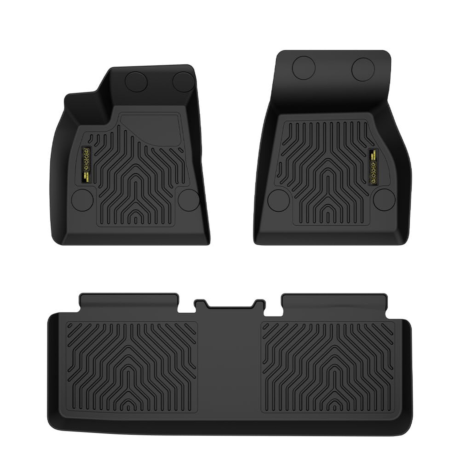 CHEDA TPE Floor Mats Cargo Liners All-Weather Protection Compatible with Tesl...