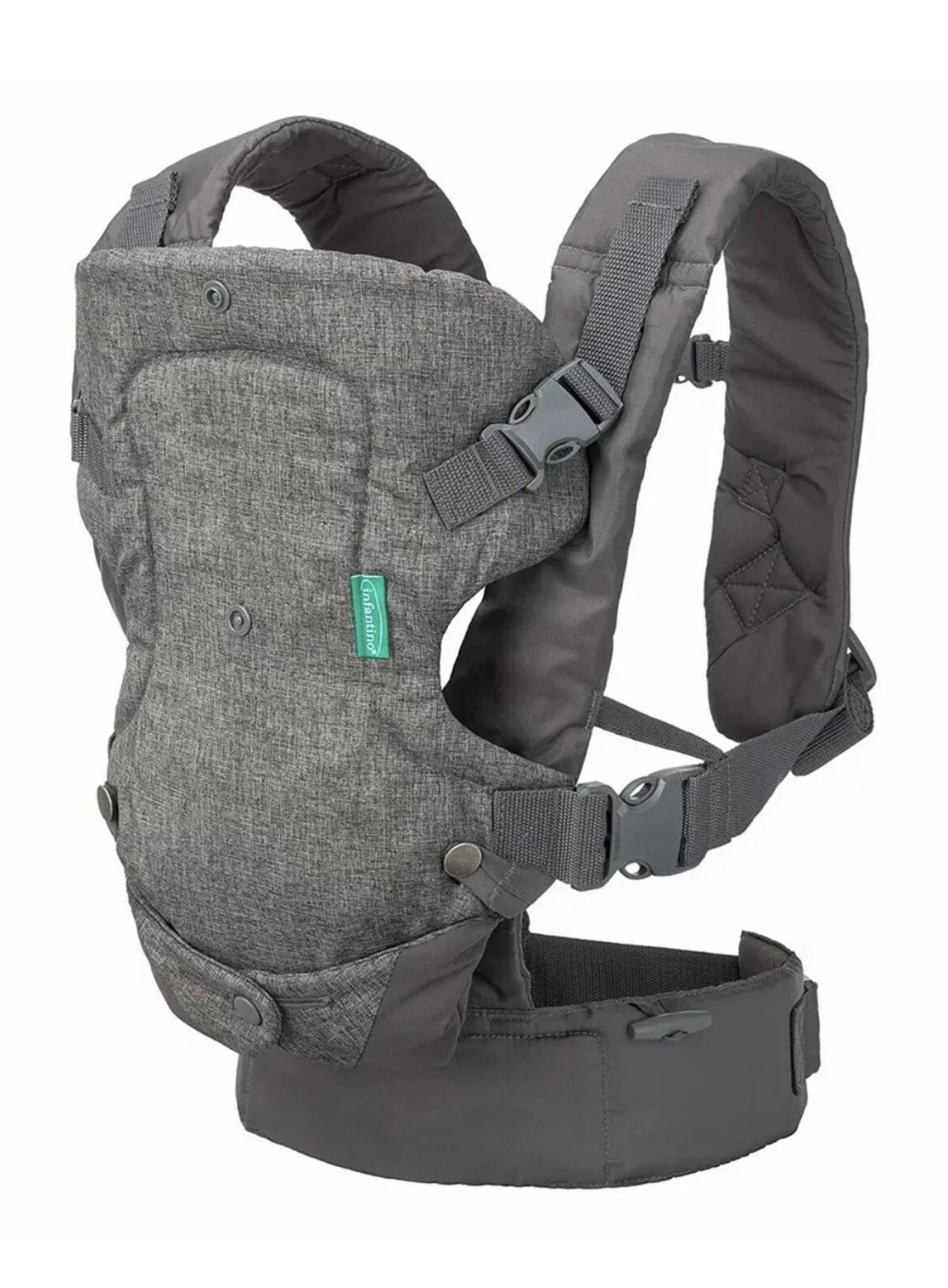 Infantino Flip Advanced Baby Carrier Gray 4-in-1 Face In/Out