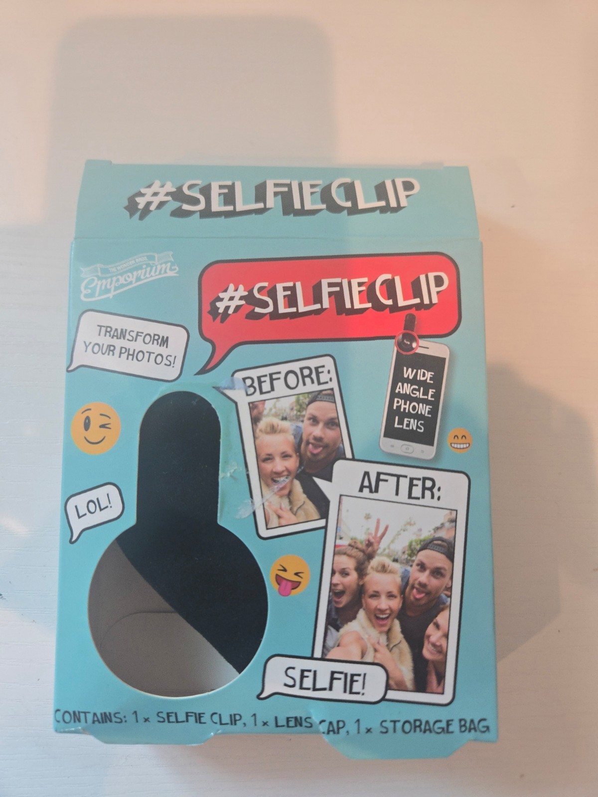 Selfie Clip - Paladone Wide Angle Selfie Phone Lense