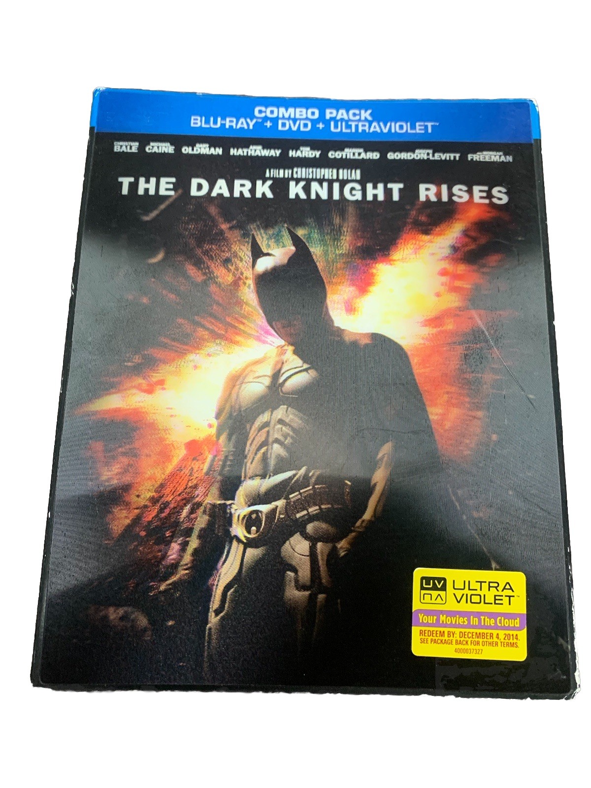 The Dark Knight Rises, Slipcover ONLY BLU-RAY NO disk, not included