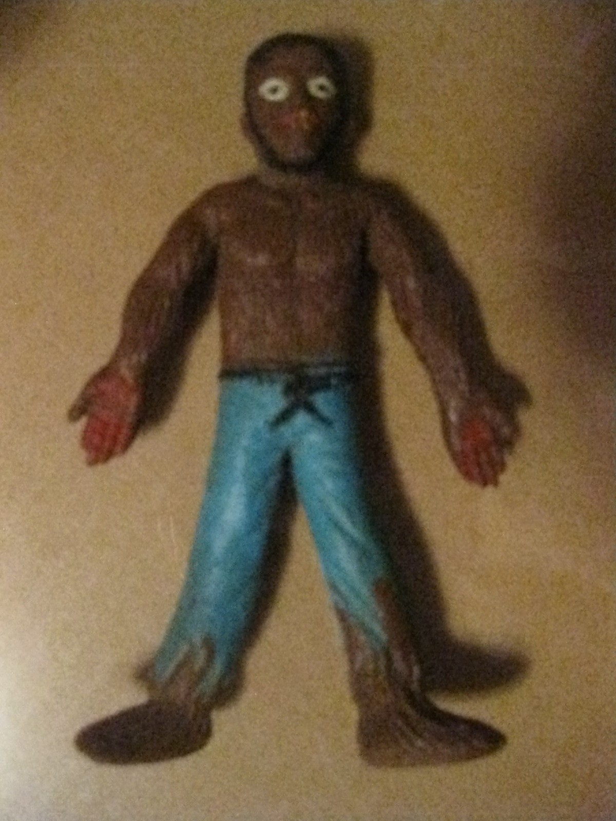 VINTAGE THE WOLFMAN AHI BENDY FIGURE (1974) AZRAK HAMWAY INTERNATIONAL