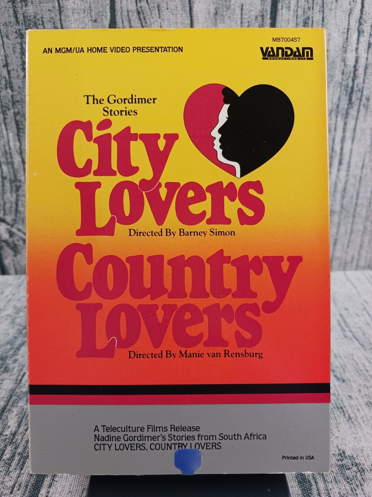 City Lovers Country Lovers (Betamax, 1984) Pre-Owned, Good Condition 