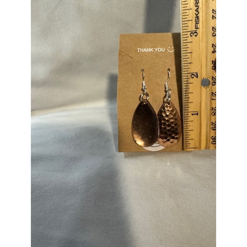 Custom Blade Earrings – Sterling Silver Hooks – Handmade