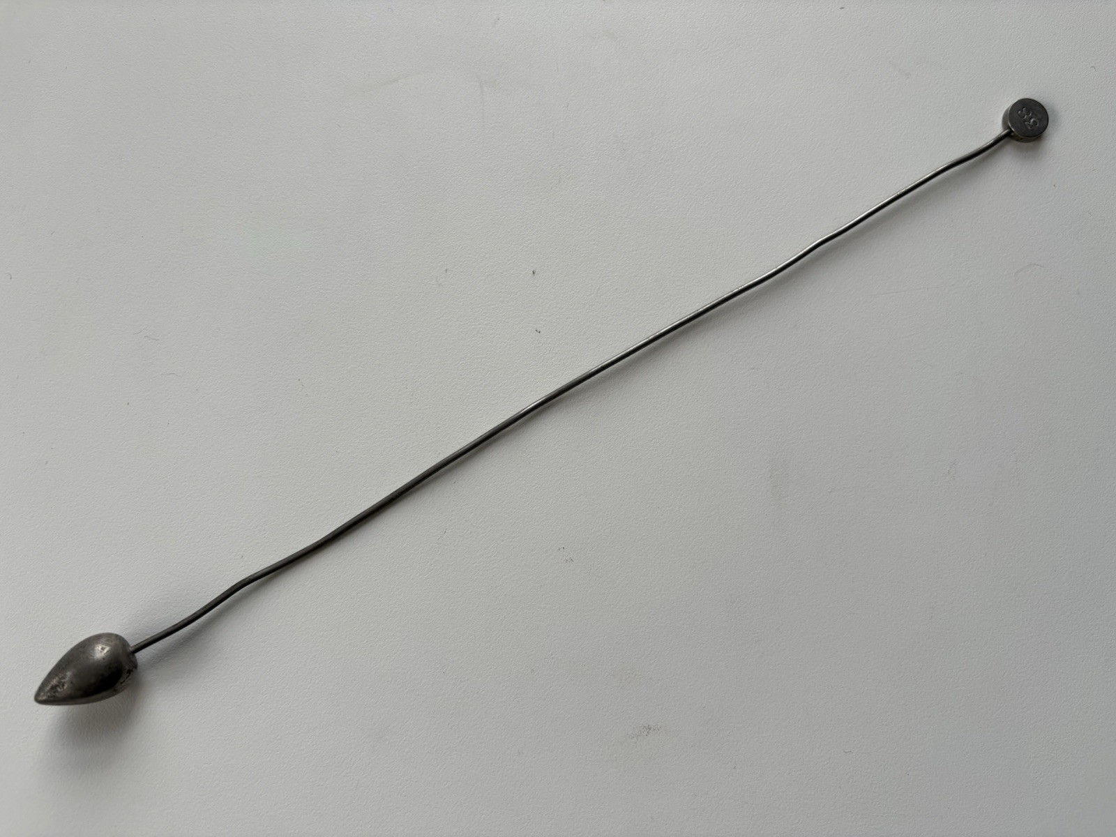 Antique A.L. Hernstein New York Civil War Era Vascular Dilator 38 Medical Tool