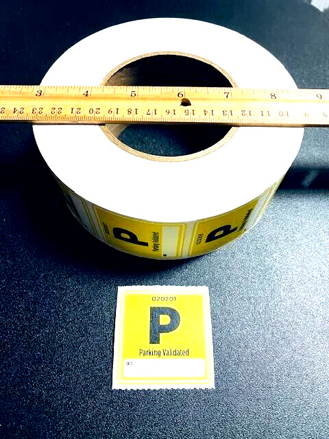 ⭐ TOP PICK!!!⭐  1000/RL PARKING PERMIT DASHBOARD VALIDATION STUBS PARTY WEDDING