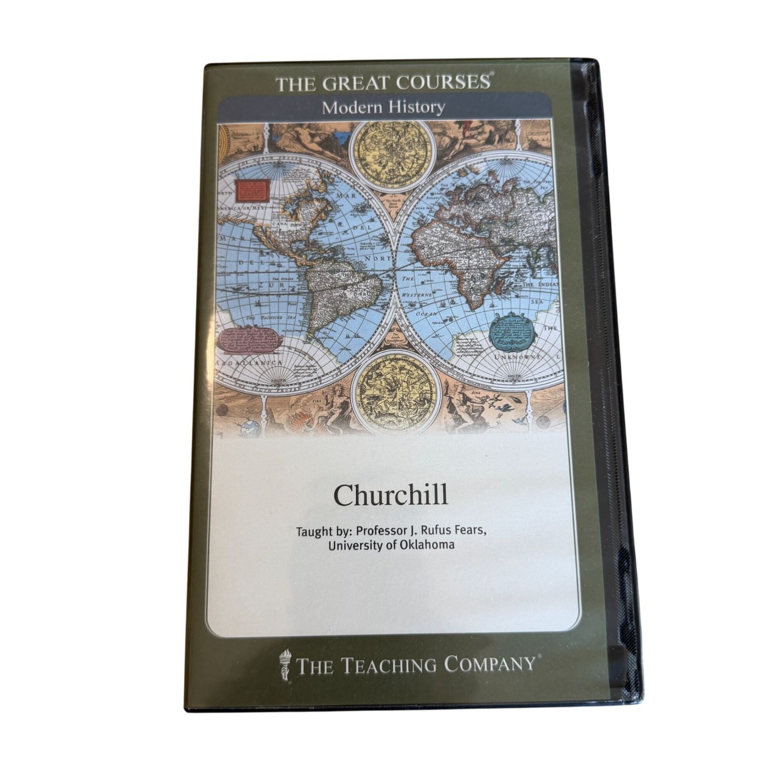 Great Courses Churchill CDs Guidebook Rufus Fears British Modern History WWII