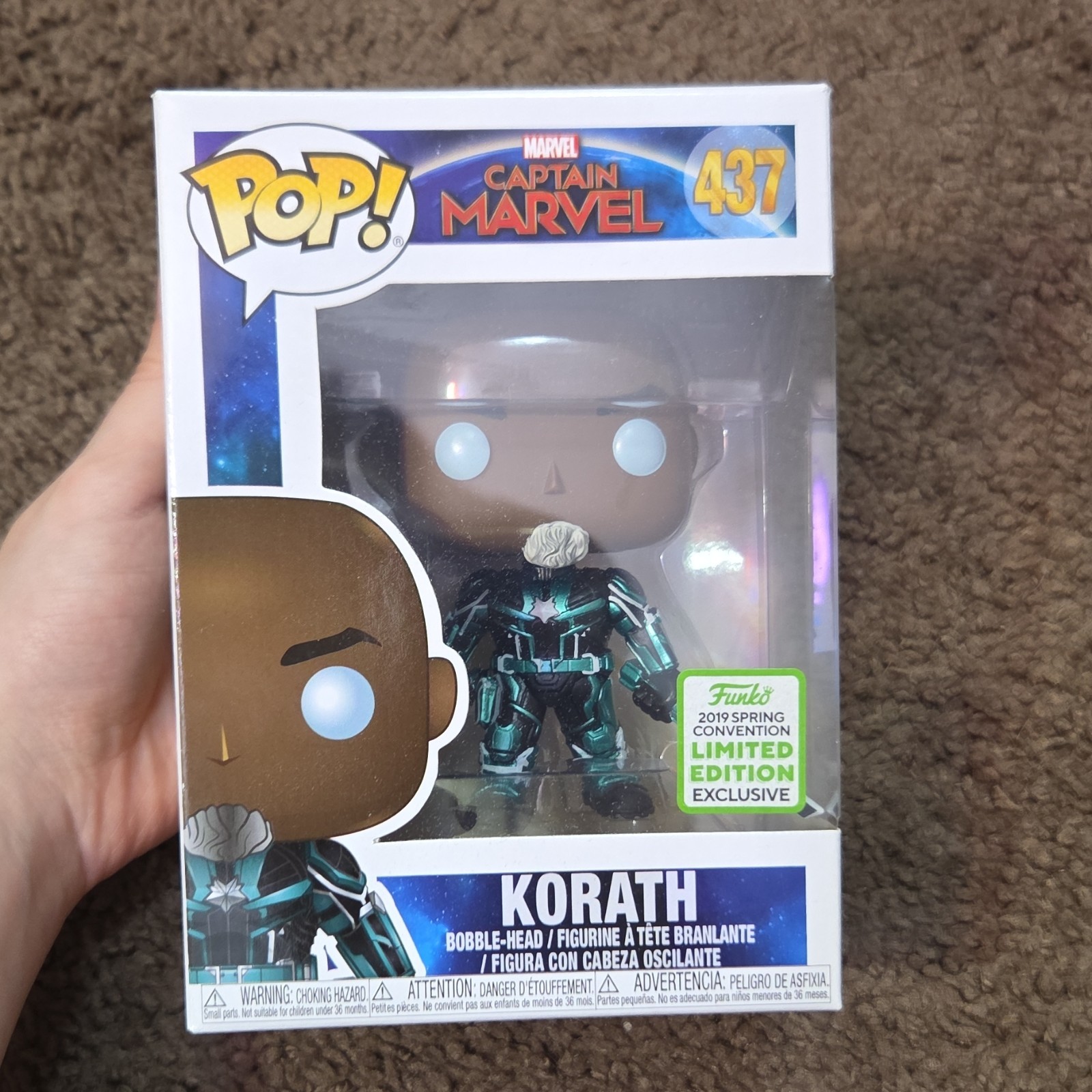 Funko Pop! Vinyl: Marvel - Korath #437 Spring Convention Limited Edition Exclus…