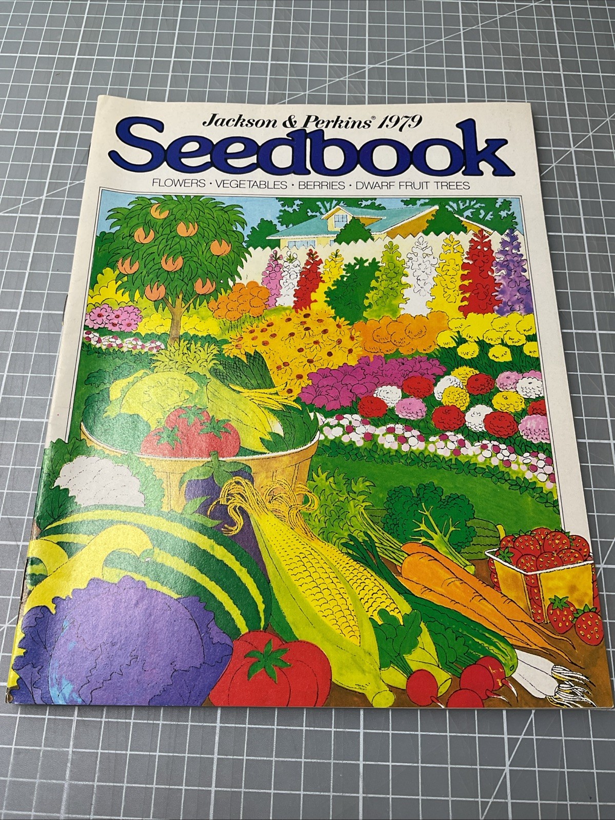 Jackson & Perkins 1979 Catalog - Vintage Flowers Fruit Trees vegetables Magazine