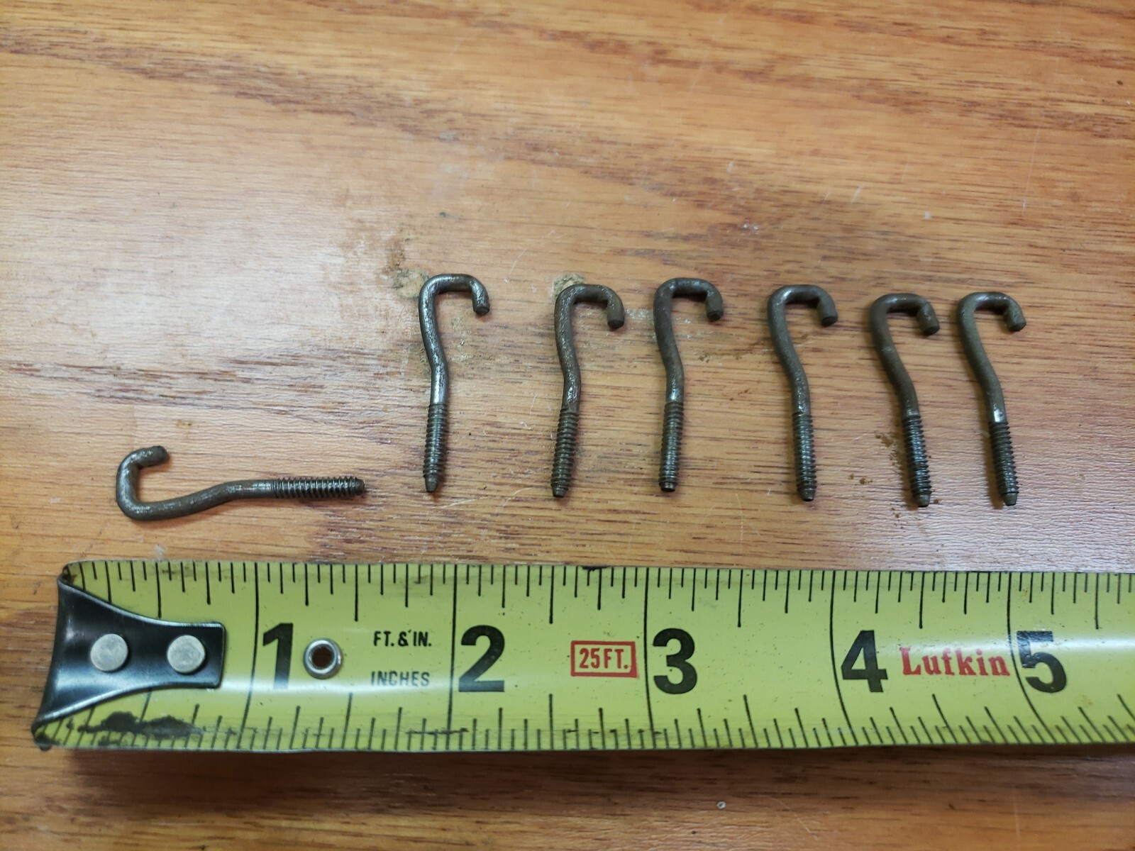 1880s AB Chase Parlor Reed Pump Organ 7 Damper Hooks #0901