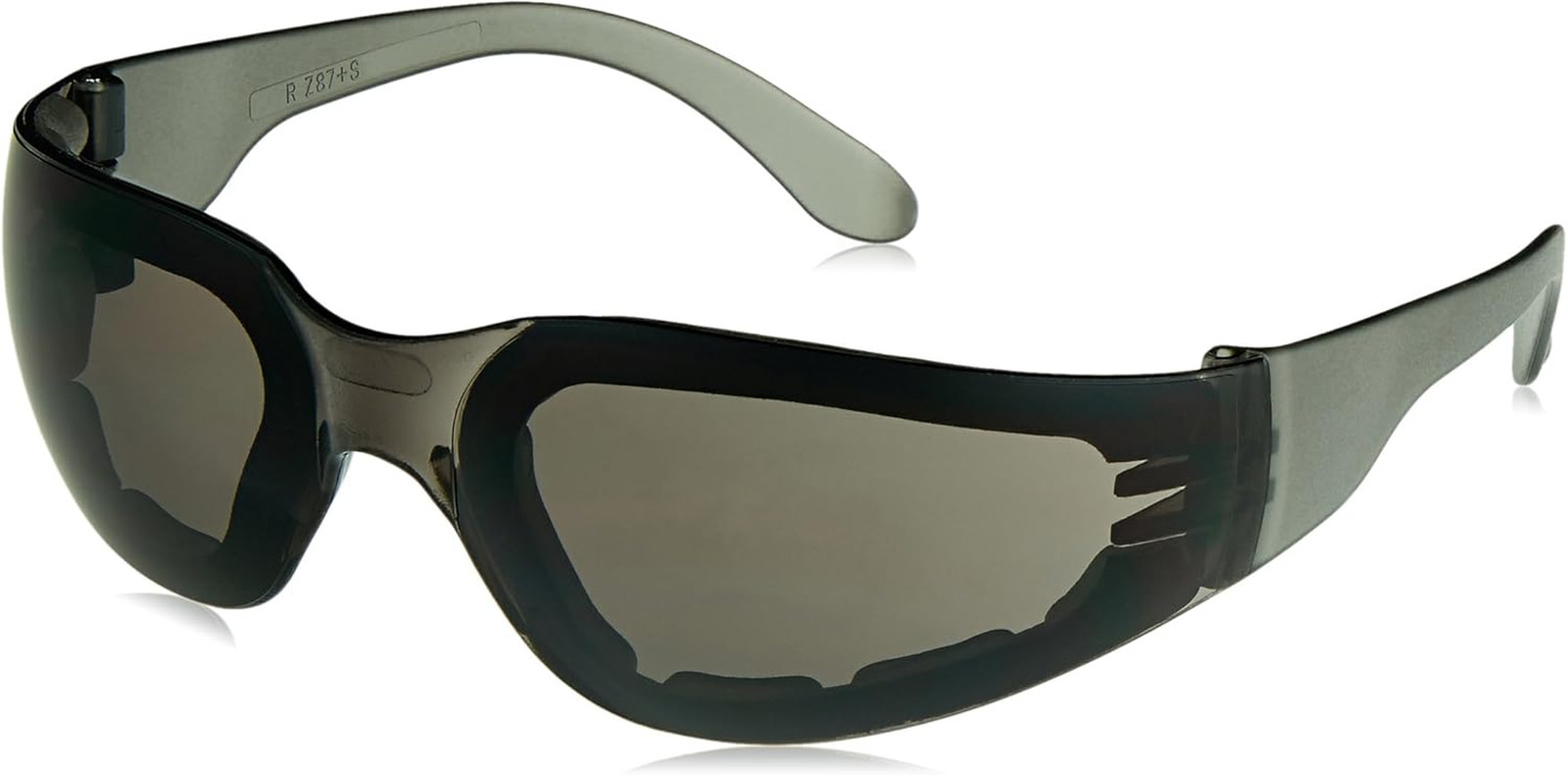 Radians Smoke Safety Glasses, Anti-Fog, Foam Lined, Regular (MRF121ID)