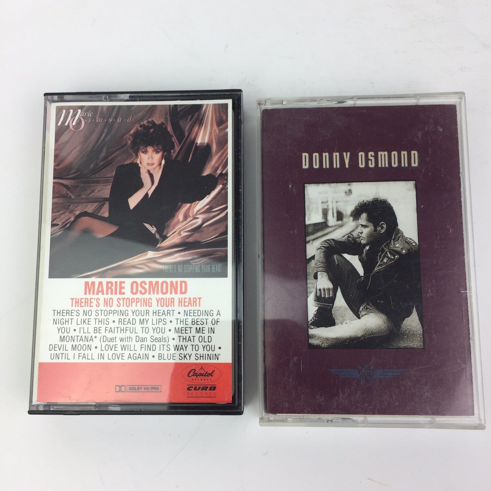 Donny Osmond Cassette Tape & Marie There’s No Stopping Your Heart