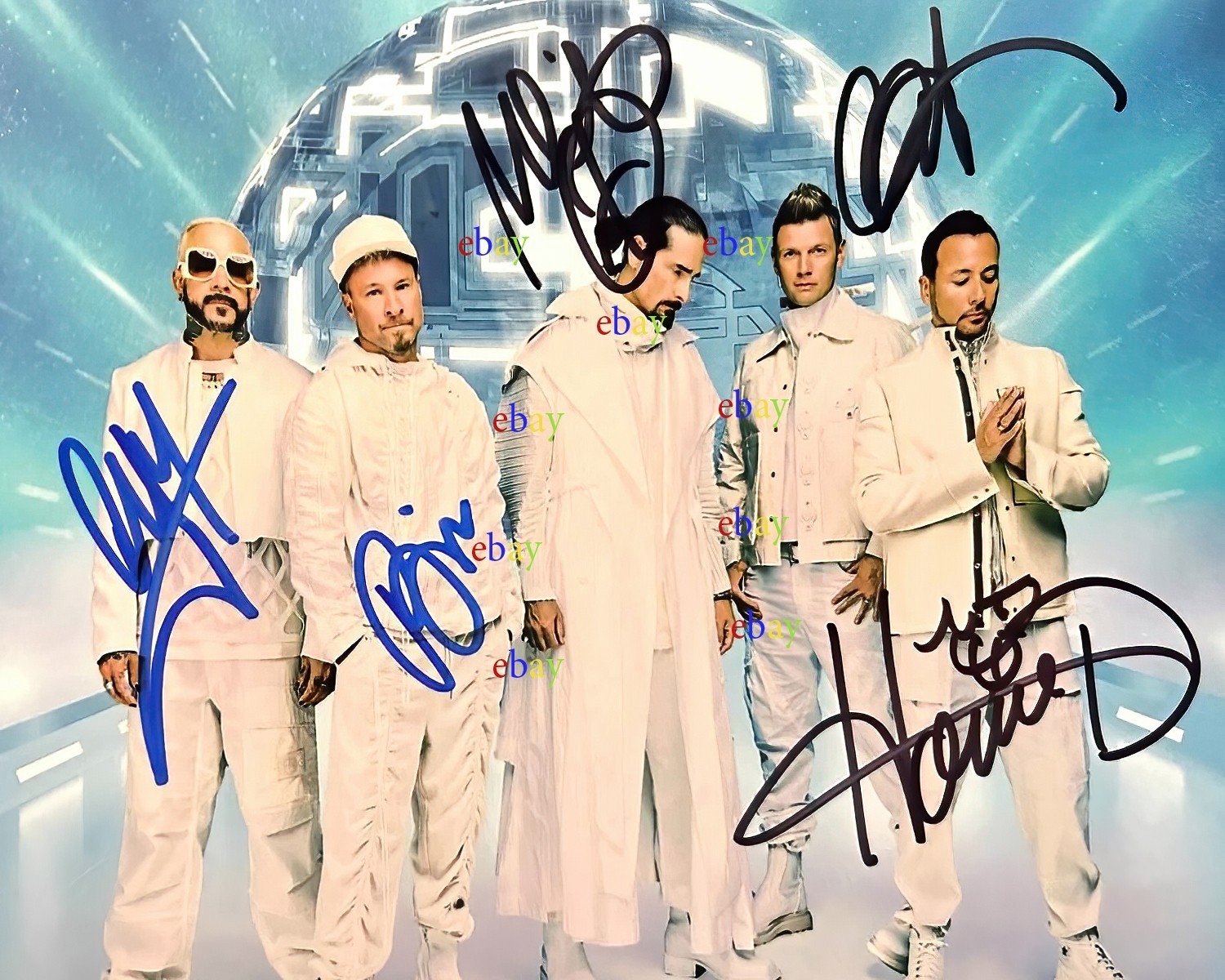 BACKSTREET BOYS 8x10 Autographed Signed Photo Reprint
