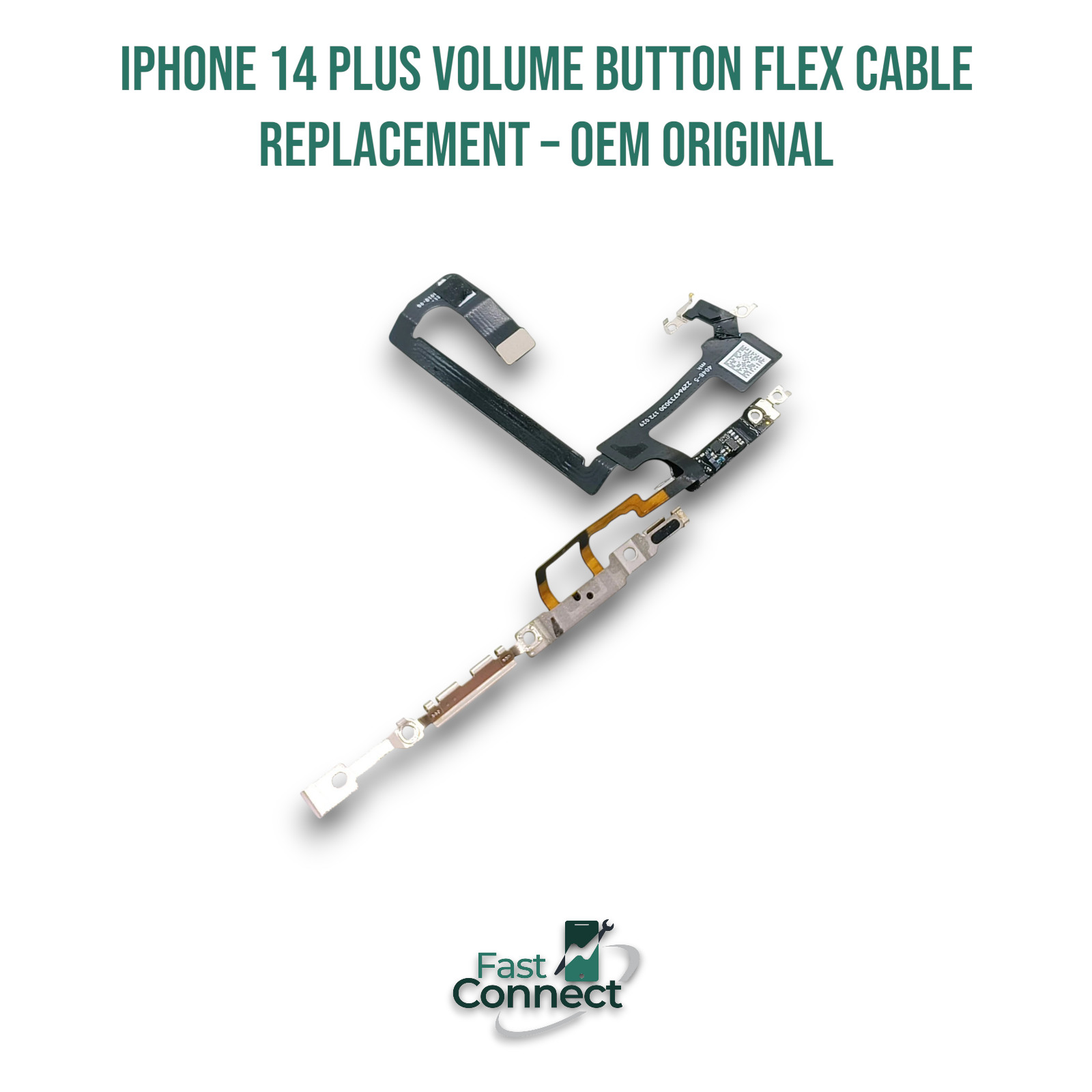 iPhone 14 Plus Volume Button Flex Cable Replacement – OEM Original