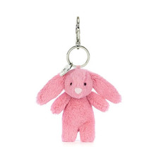 Jelly Bashful Bunny Pink Bag Charm Cat Soft CUTE Pretty Plush Toys Gift