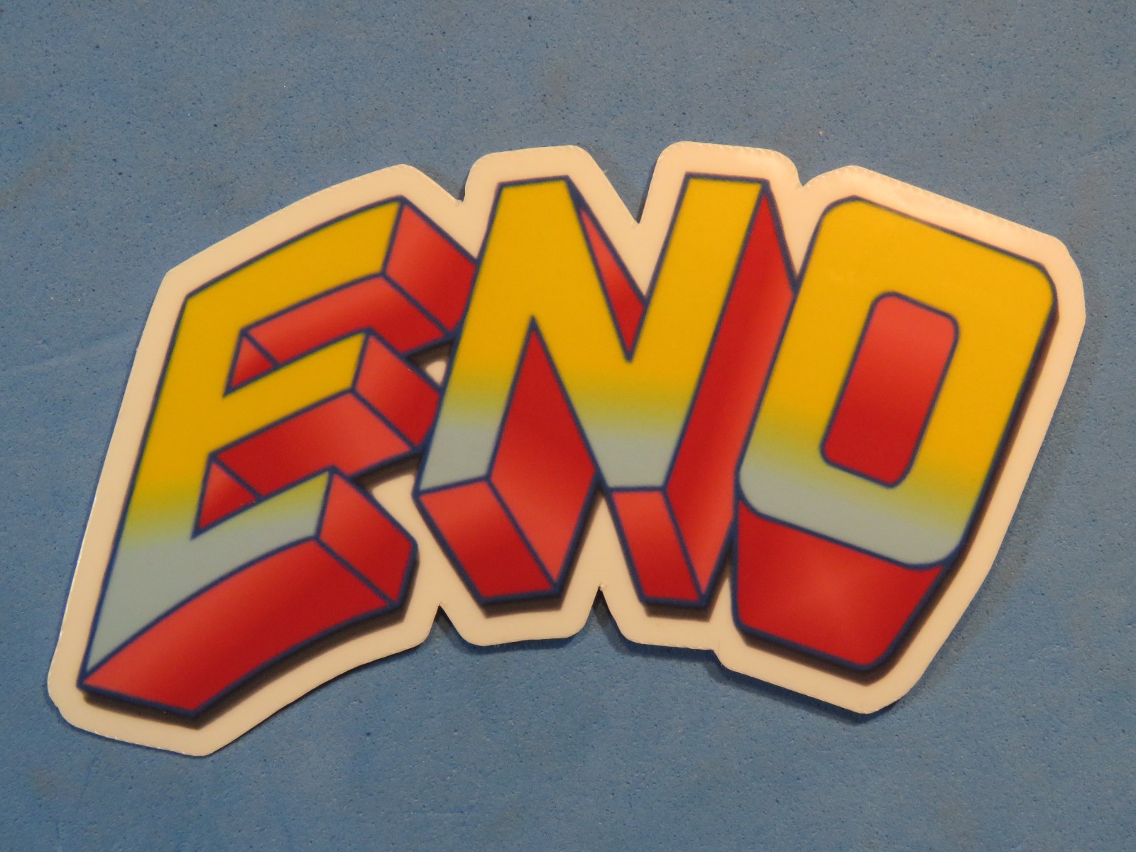 Music STICKER ~ Brian ENO: Original Roxy Music Member, Producer, Innovative