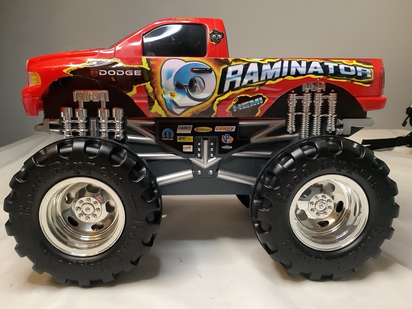 Toy State Road Ripper Dodge Raminator 4x4 Monster Truck Lights & Sound Tested