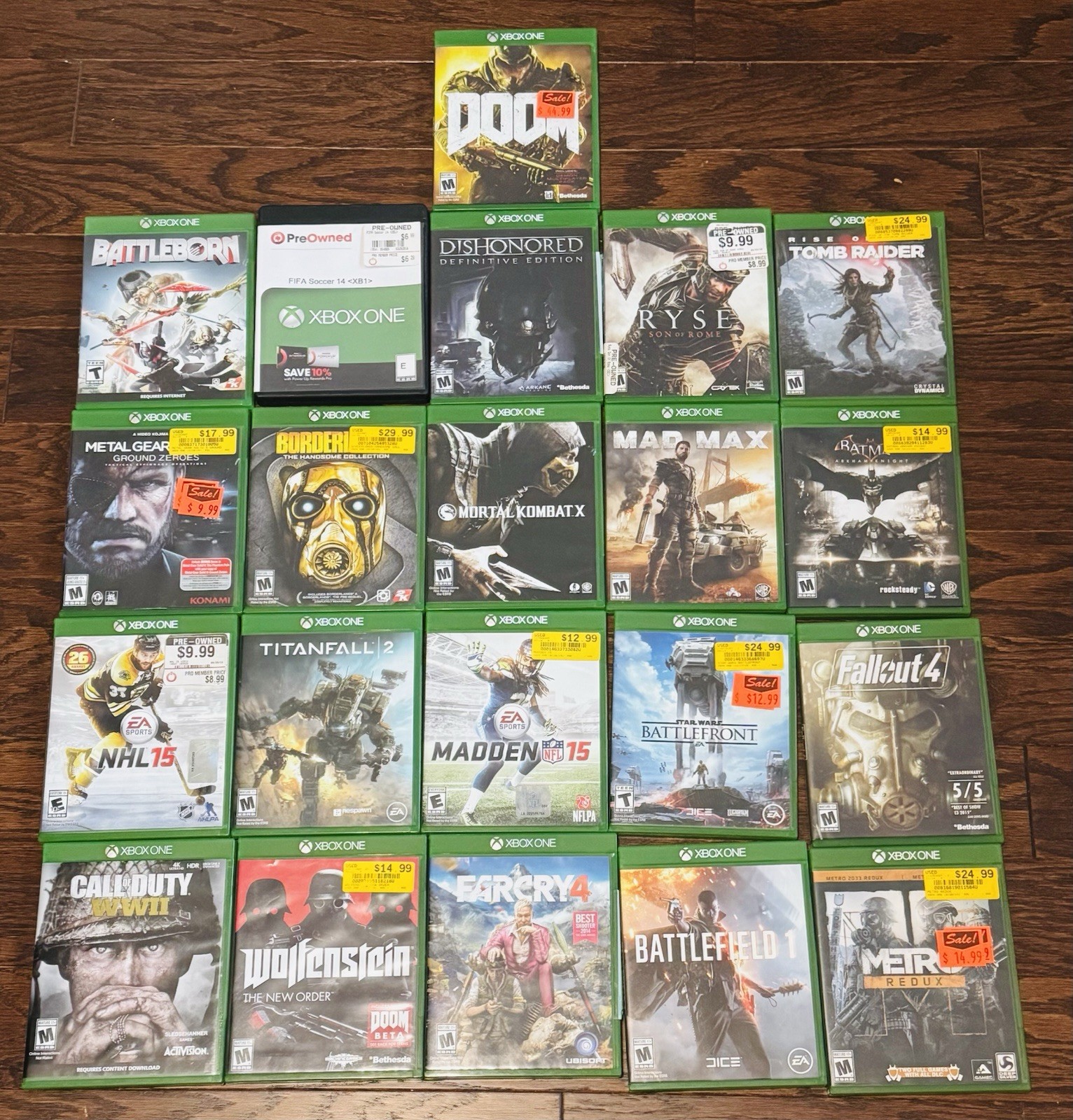 Lot Of 21 Xbox One Games (All Working and In The Case).