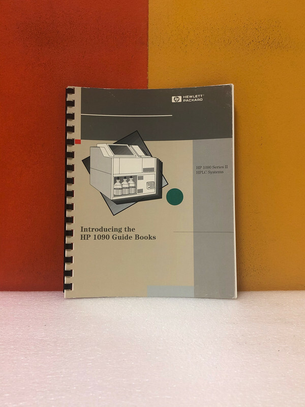 HP 01090-90214 1090 Series II HPLC Systems Guide Books Manual