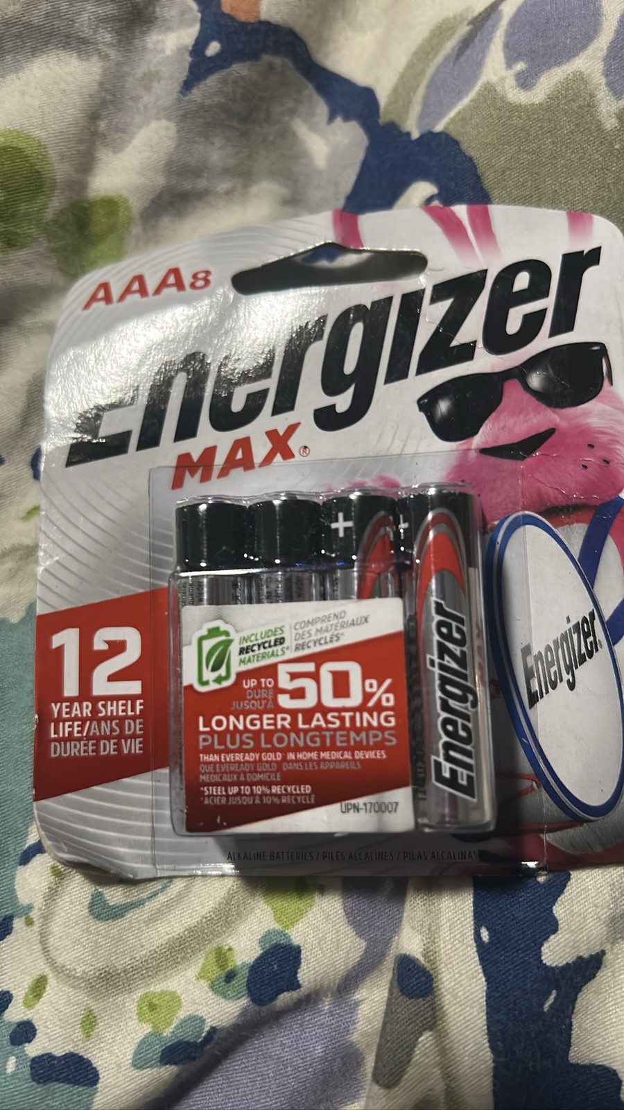 Energizer MAX AAA 8-Pack Alkaline PowerSeal