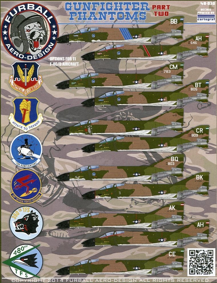 1/48 Fur Ball Decal Gunfighter Phantom (2)