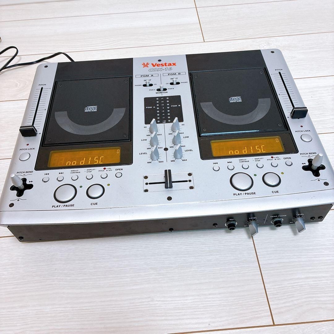VESTAX Dual CD Player CDX-16 JUNK